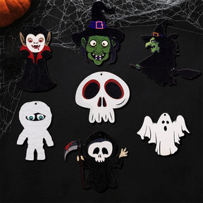 24 pcs Halloween Wooden Hanging Ornaments - SHareconn